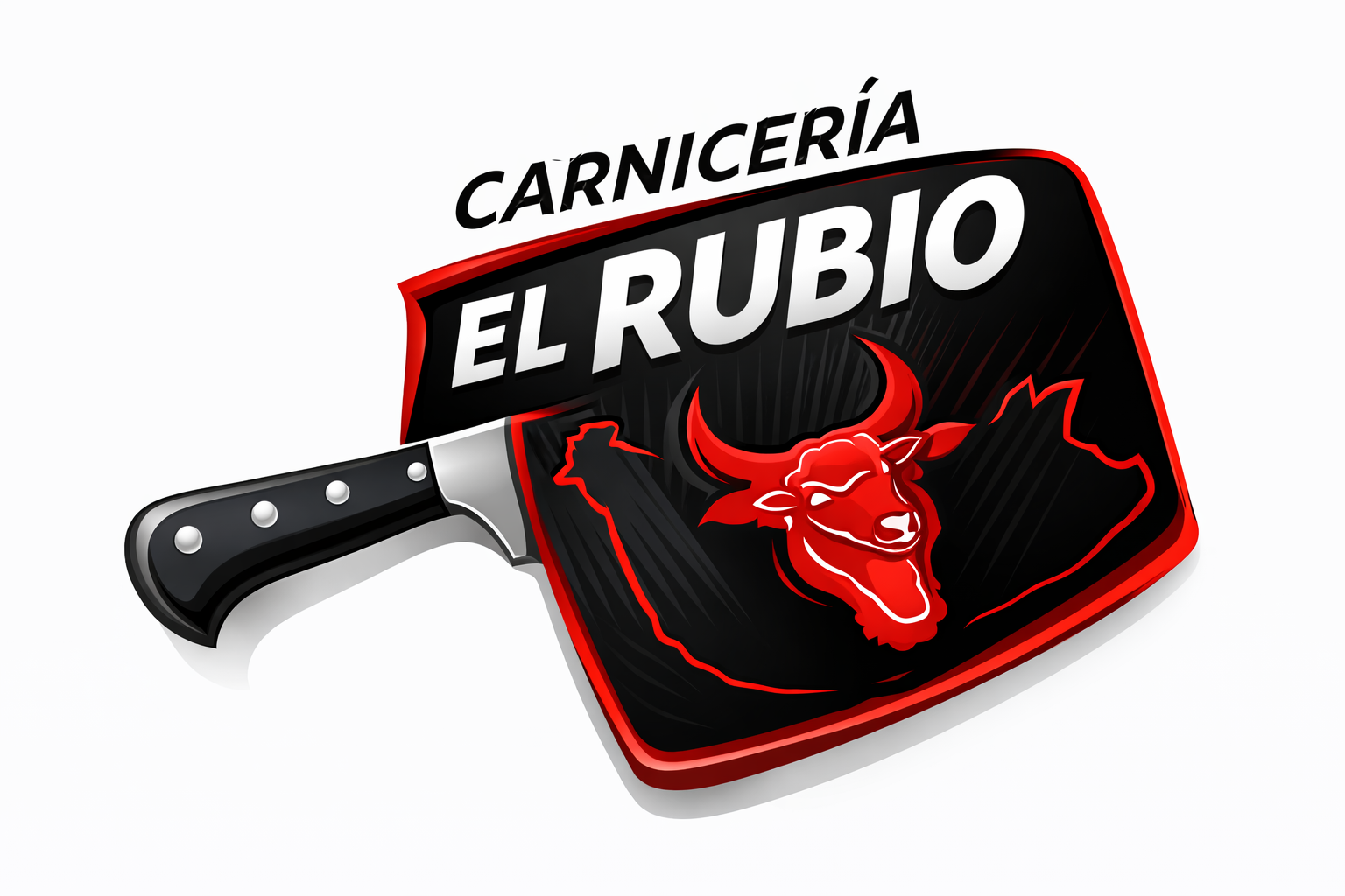 Logotipo Carnicería El Rubio — charcutería artesanal de La Serena, Badajoz